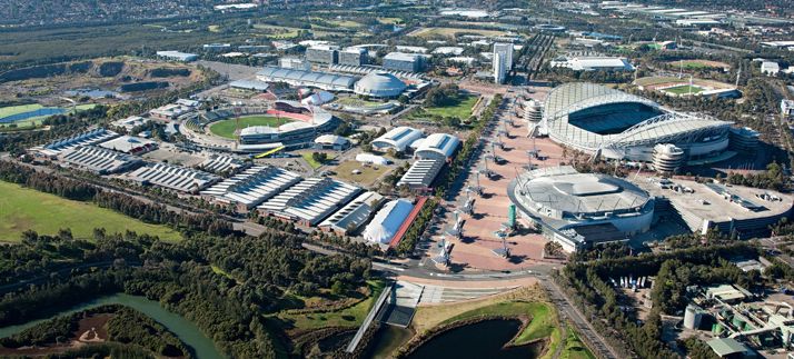 The Sydney Olympic Park is now a multi-purpose venue for entertainment, shopping, and restaurants. www.sopa.nsw.gov.au